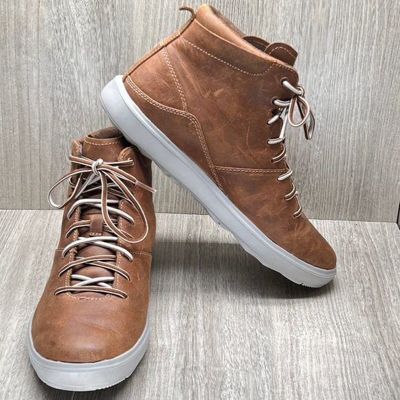 Merrell Brown Lace Up Boots - Picture 5 of 10